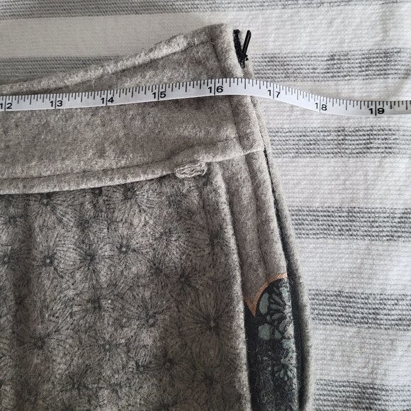 Savage Culture Grey Wool lined skirt - Picture 6 of 11